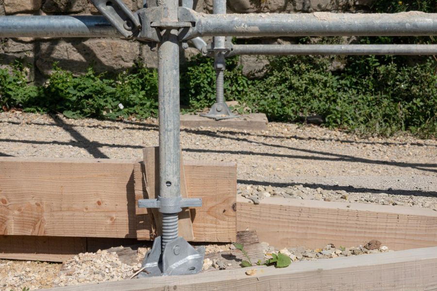 Steel Push Pier Installation in Greenacres, FL